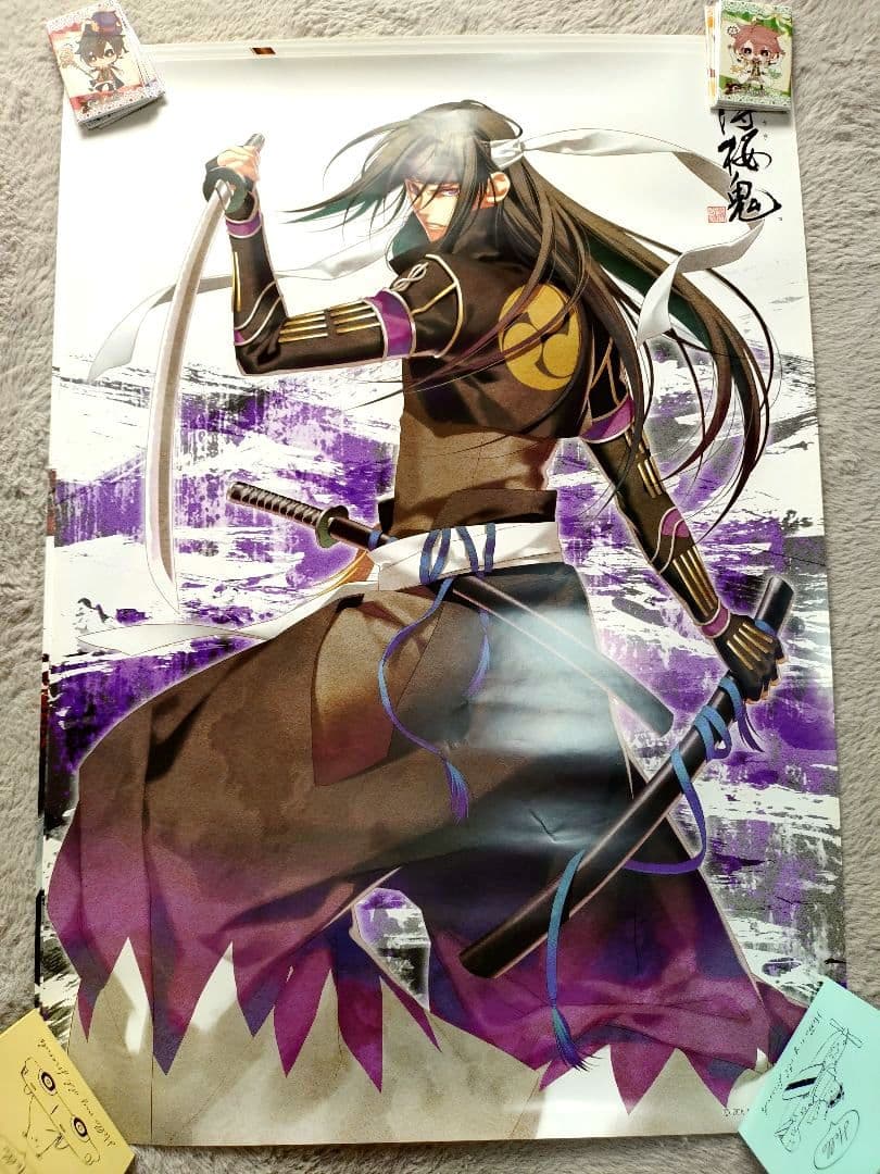 薄桜鬼 合戦 B2ポスター カズキヨネ 8枚セット C77 コミケ 未使用