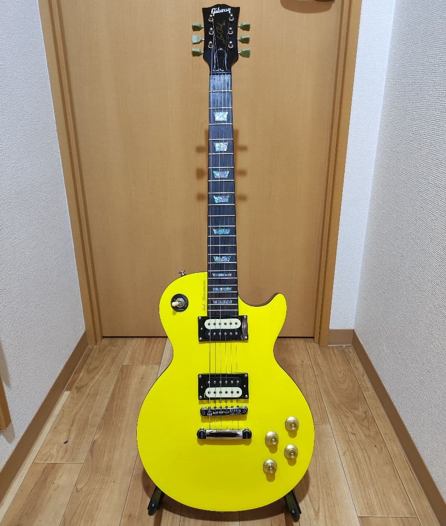 ノーブランド カスタム品 イエローレスポール