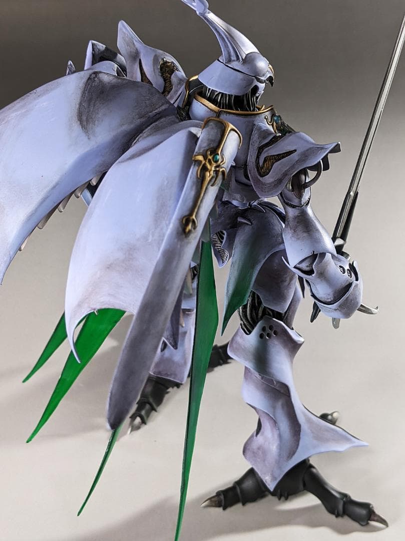 プラモデル　PLAMAX オーラバトラーサーバイン　組立塗装済