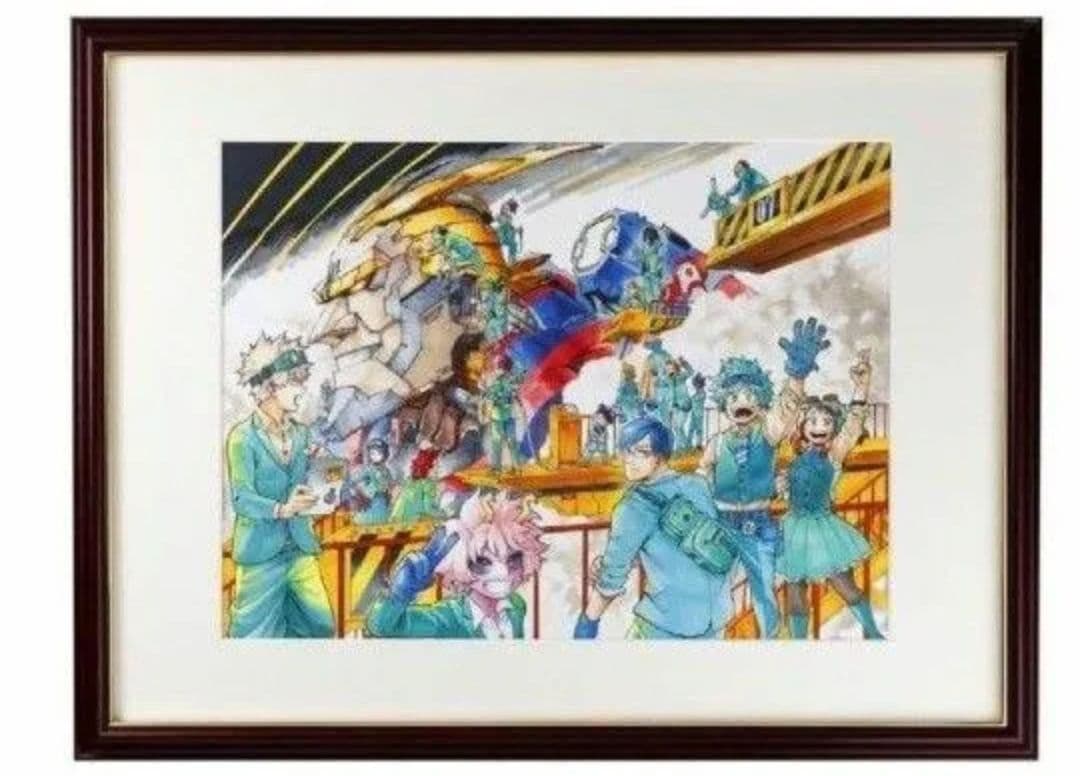 【最終セール】僕のヒーローアカデミア 高級複製原画 ジャンプフェスタ2022