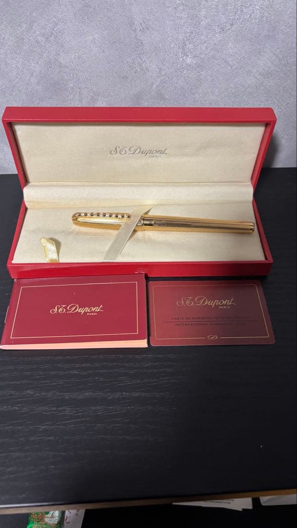 S.T. Dupont ゴールドボールペン 本体