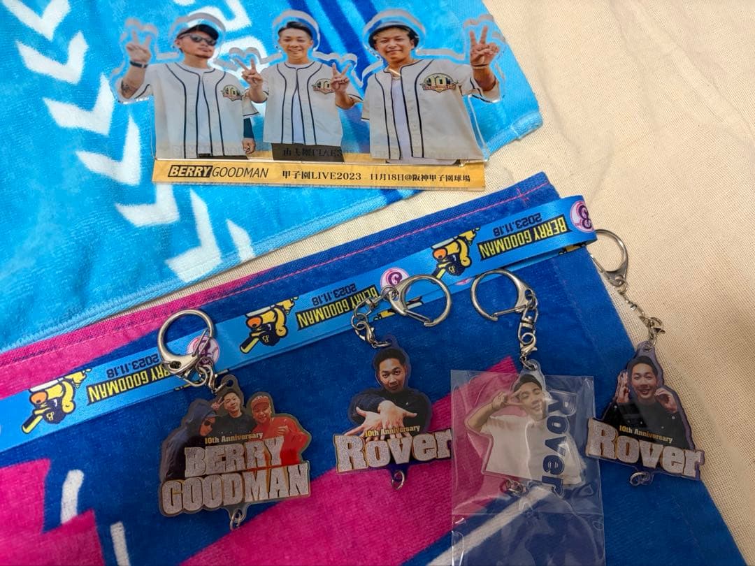 BERRY GOODMANベリーグッドマン　ローバー　ペンライトタオル