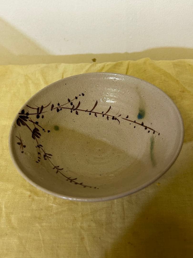 加藤芳右衛門 織部平茶碗