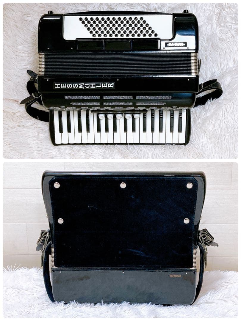 ドイツ製　ヘスミューラー　MML72 初心者オススメアコーディオン　鍵盤楽器