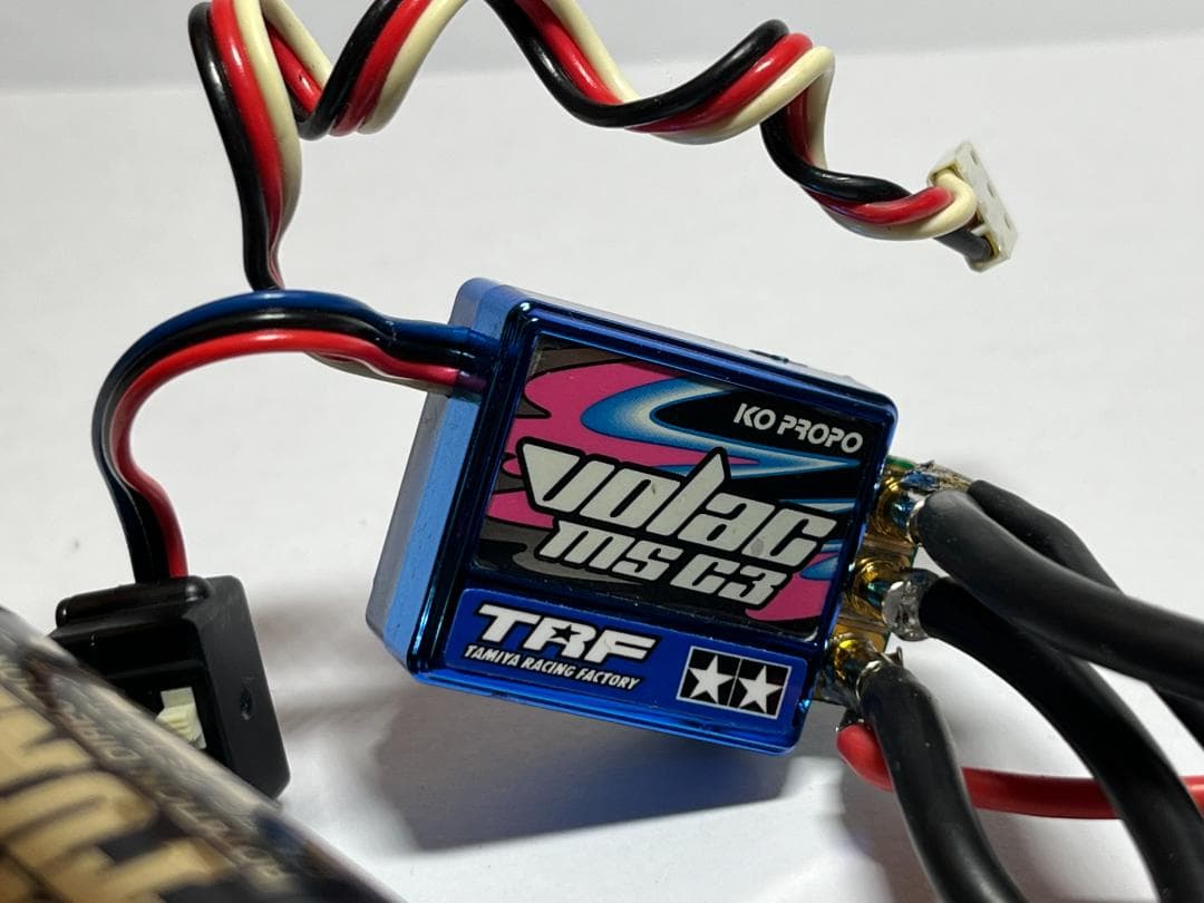 TAMIYA 1/10 RC用メカ TRF volac MS C3・モーター他