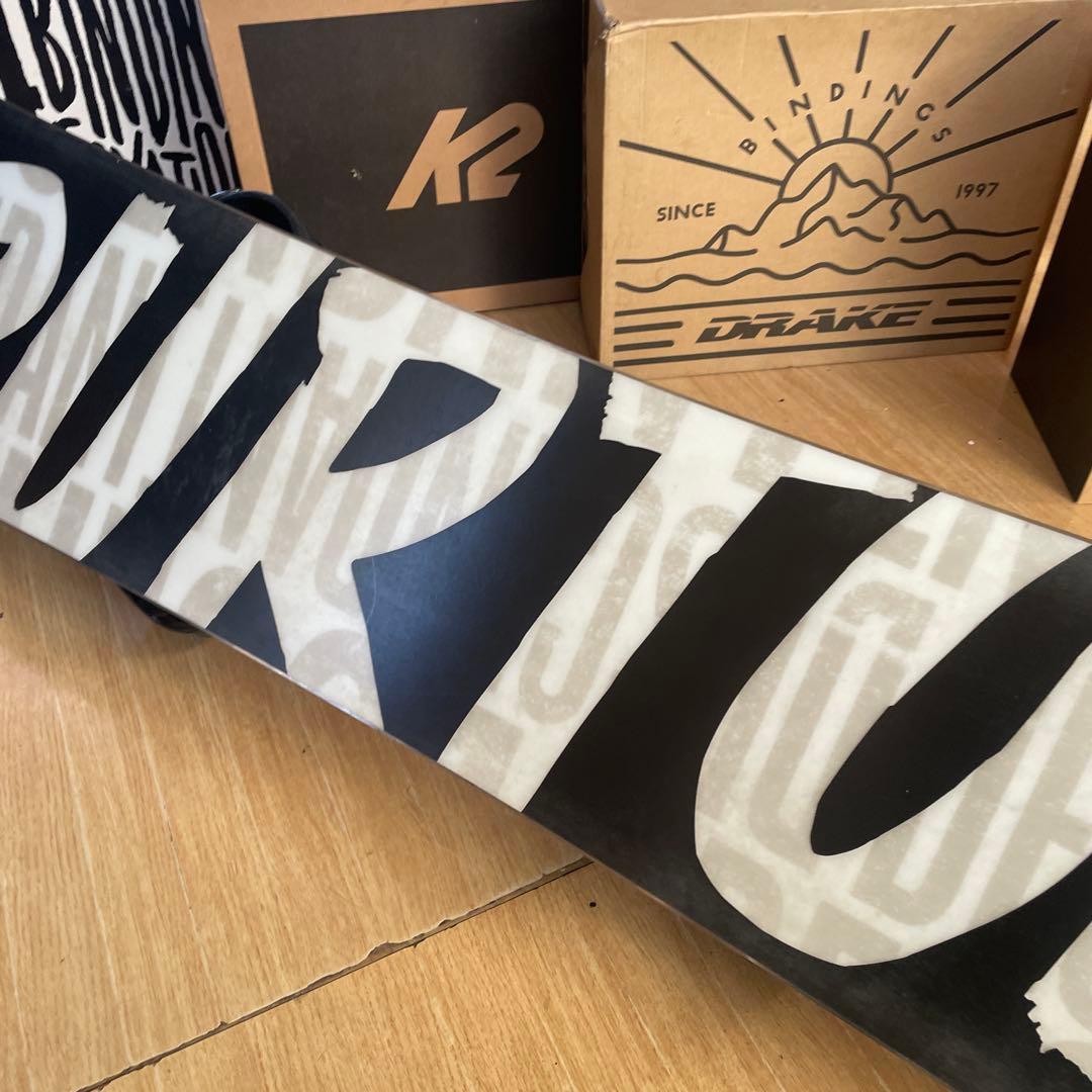 BURTON　バートン　スノーボード　フリースタイルバインディング付
