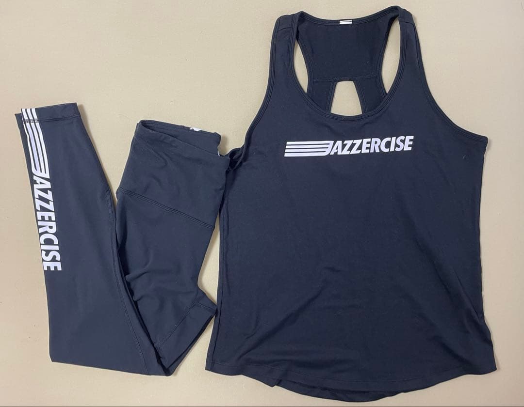 【美品・上下Sサイズセット】ジャザサイズ jazzercise タンク・レギンス