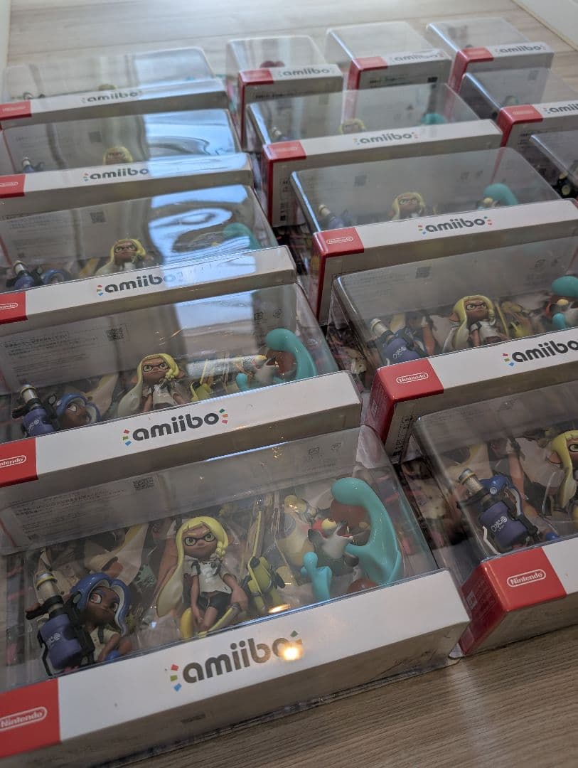 【新品未開封】amiibo　スプラトゥーン各種　まとめ売り