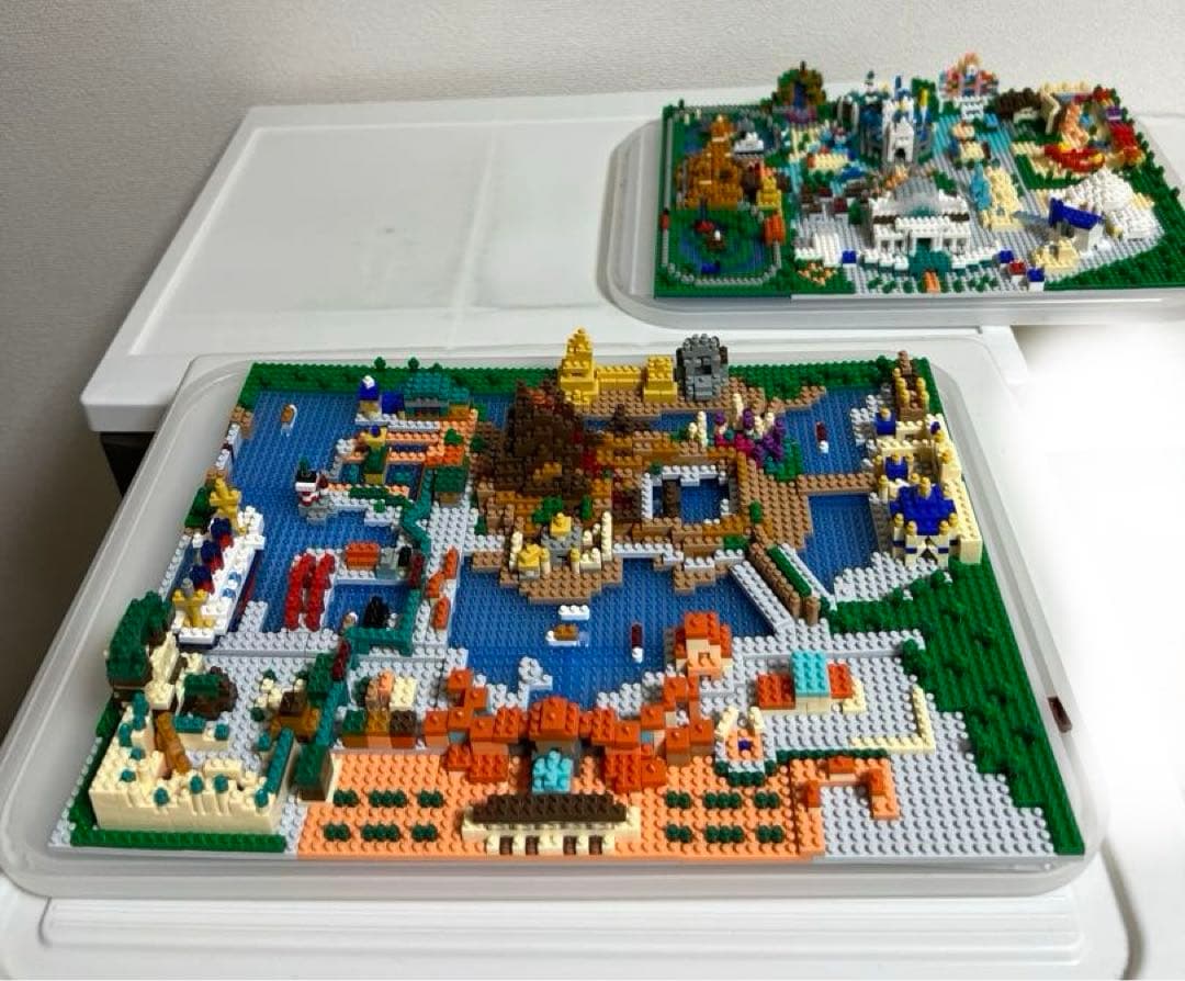 ディズニー、ナノブロック（ディズニーランド、ディズニーシー）