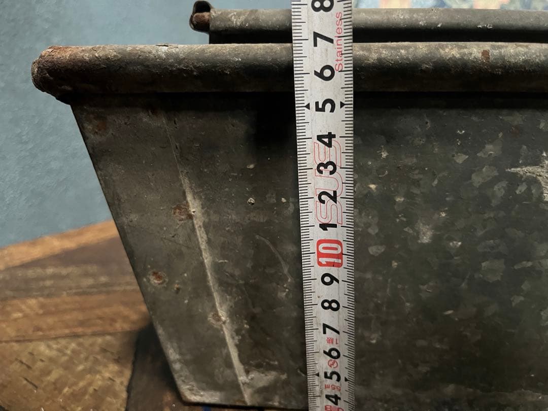 鉄製 コンテナ ビンテージ ヴィンテージ ボックス セット ガーデニング