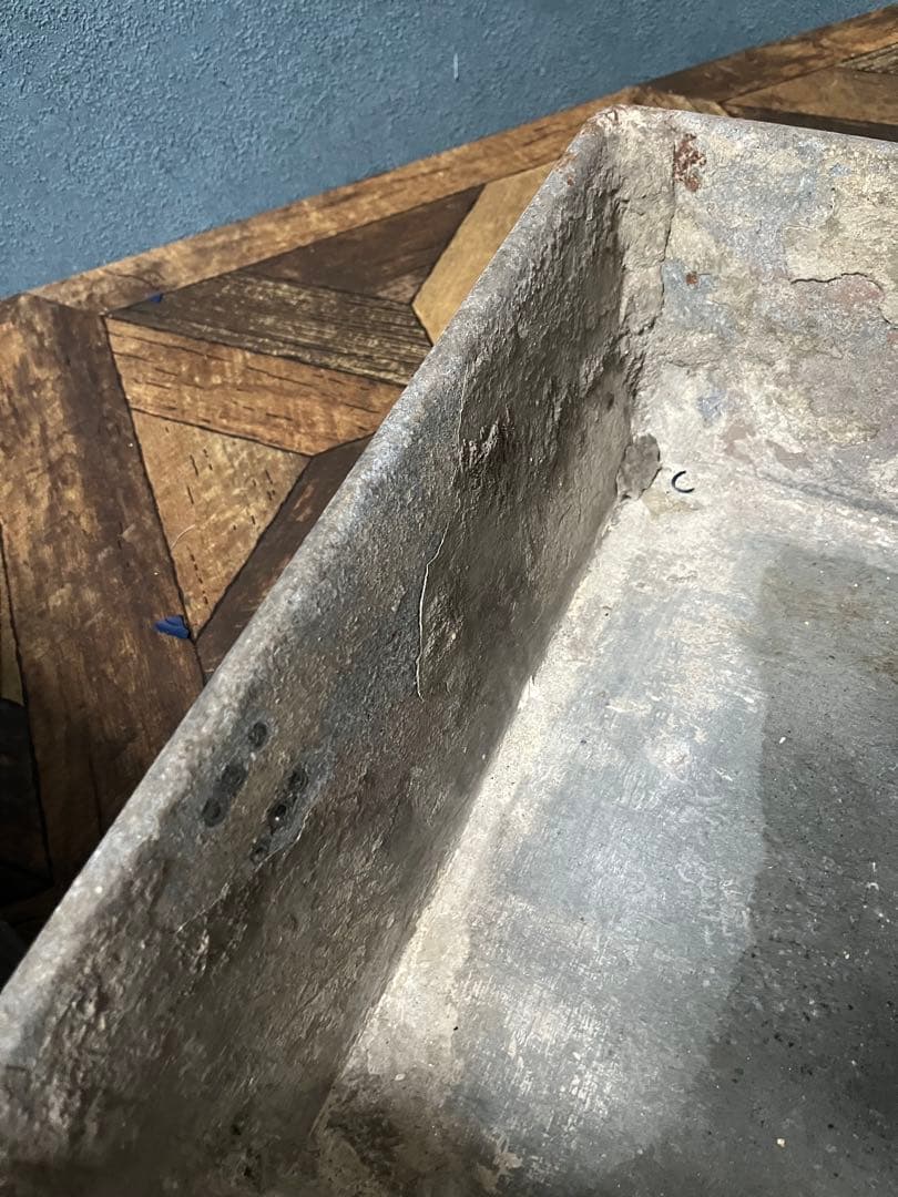 鉄製 コンテナ ビンテージ ヴィンテージ ボックス セット ガーデニング