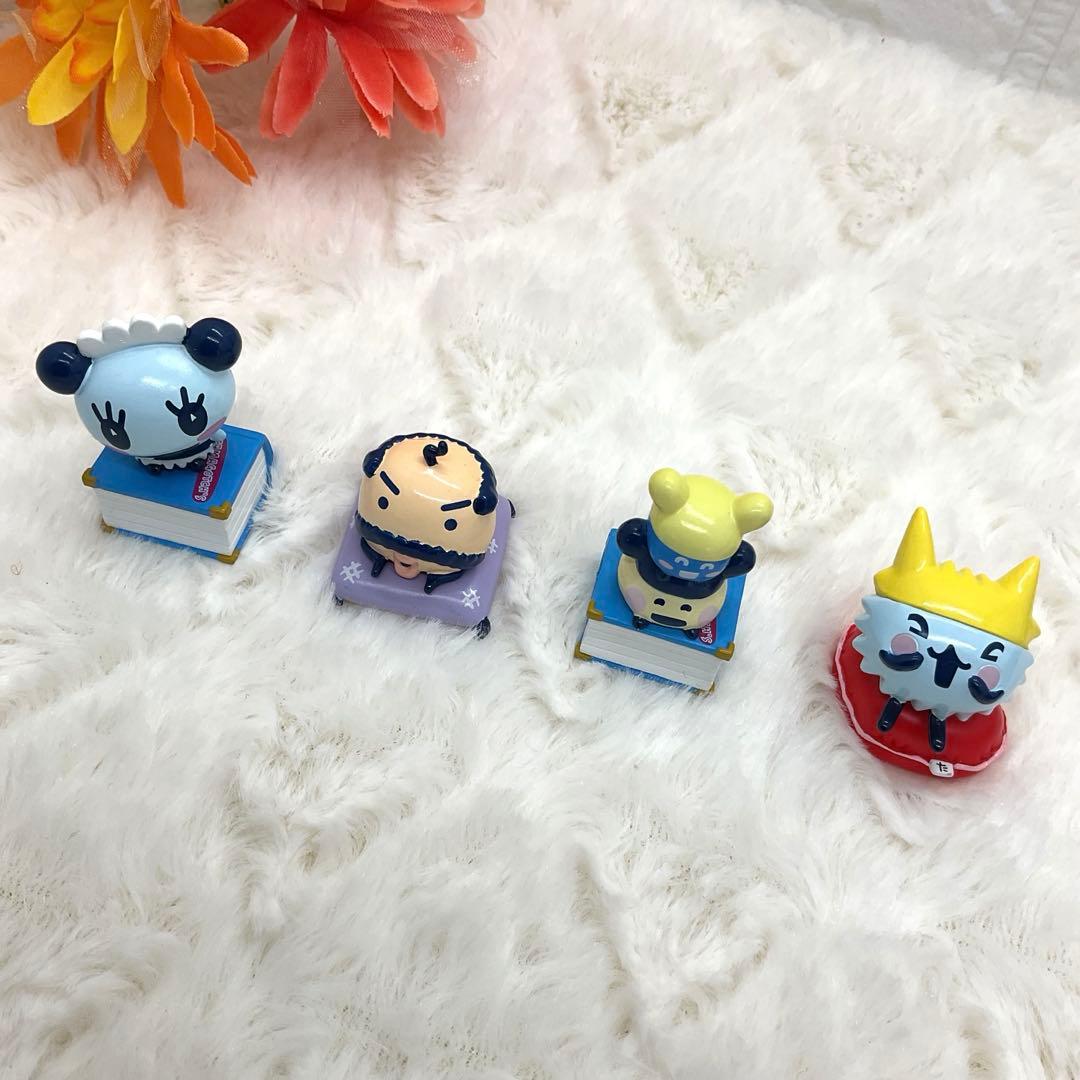 美品★BANDAI 2006 平成レトロ レア たまごっちフィギュア 4個セット