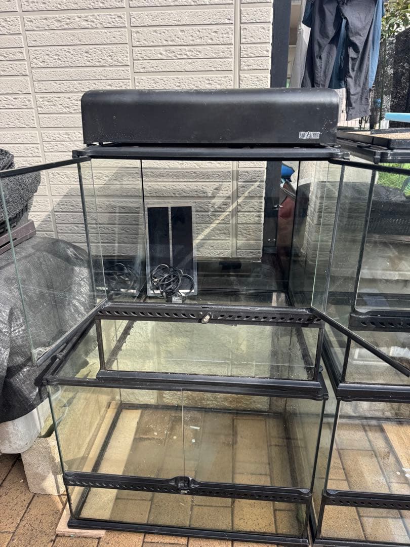 グラステラリウム4545 コンパクトトップ　パネルヒーターセット