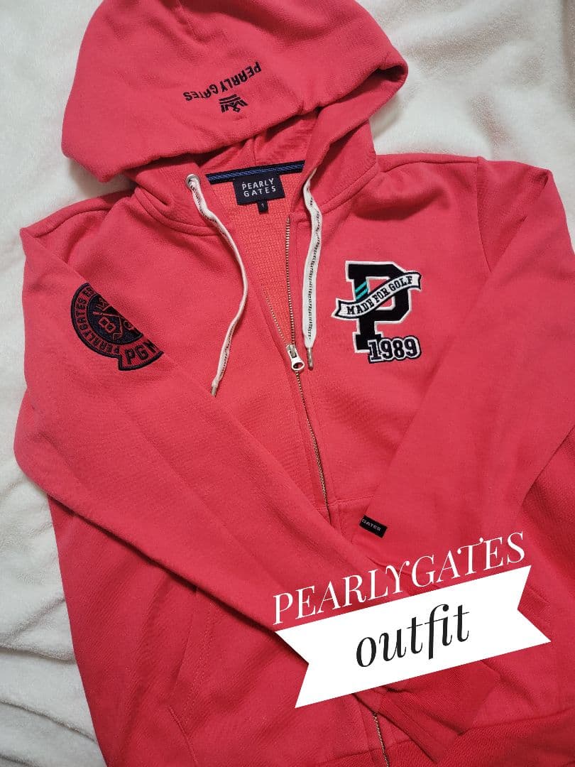 パーリーゲイツ　ジップアップパーカー