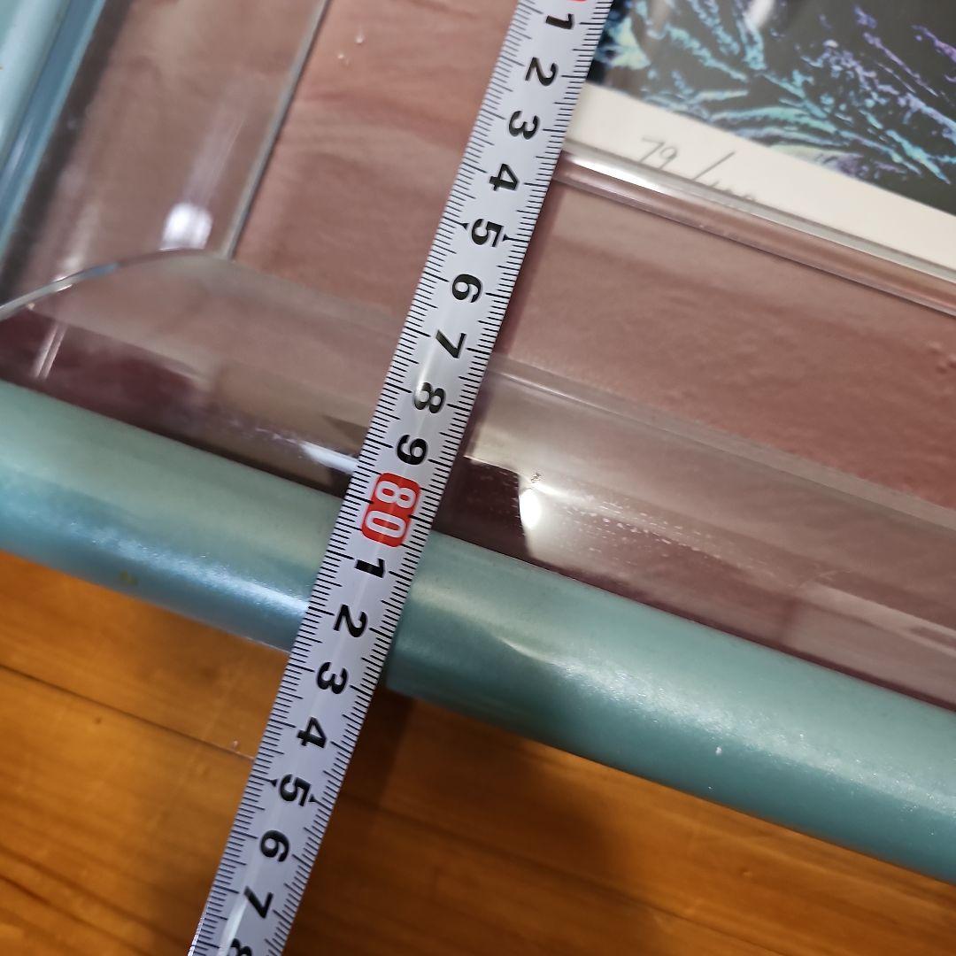 キモ　絵画 限定79/100 青色フレーム