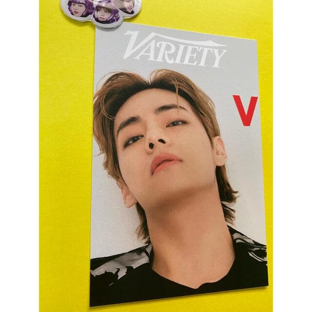 bts　アメリカ雑誌　VARIETY　スペシャルフォト テヒョンV　ポストカード