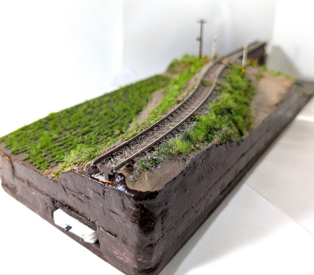 カ*チ様 Ｎゲージ・ジオラマ展示台【5月のローカル線】