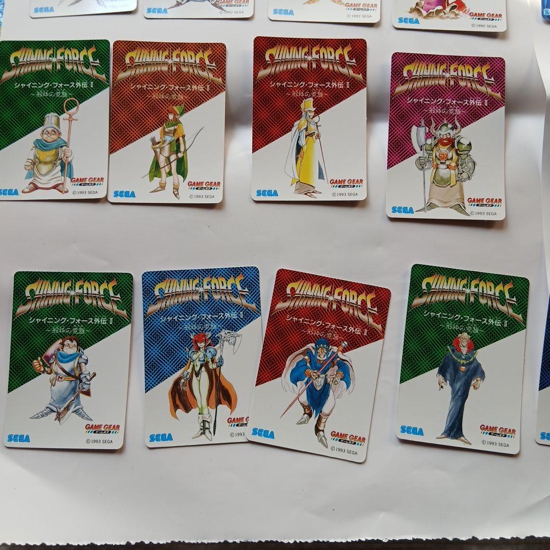 シャイニングフォース外伝Shining Force トレーディングカード 37枚