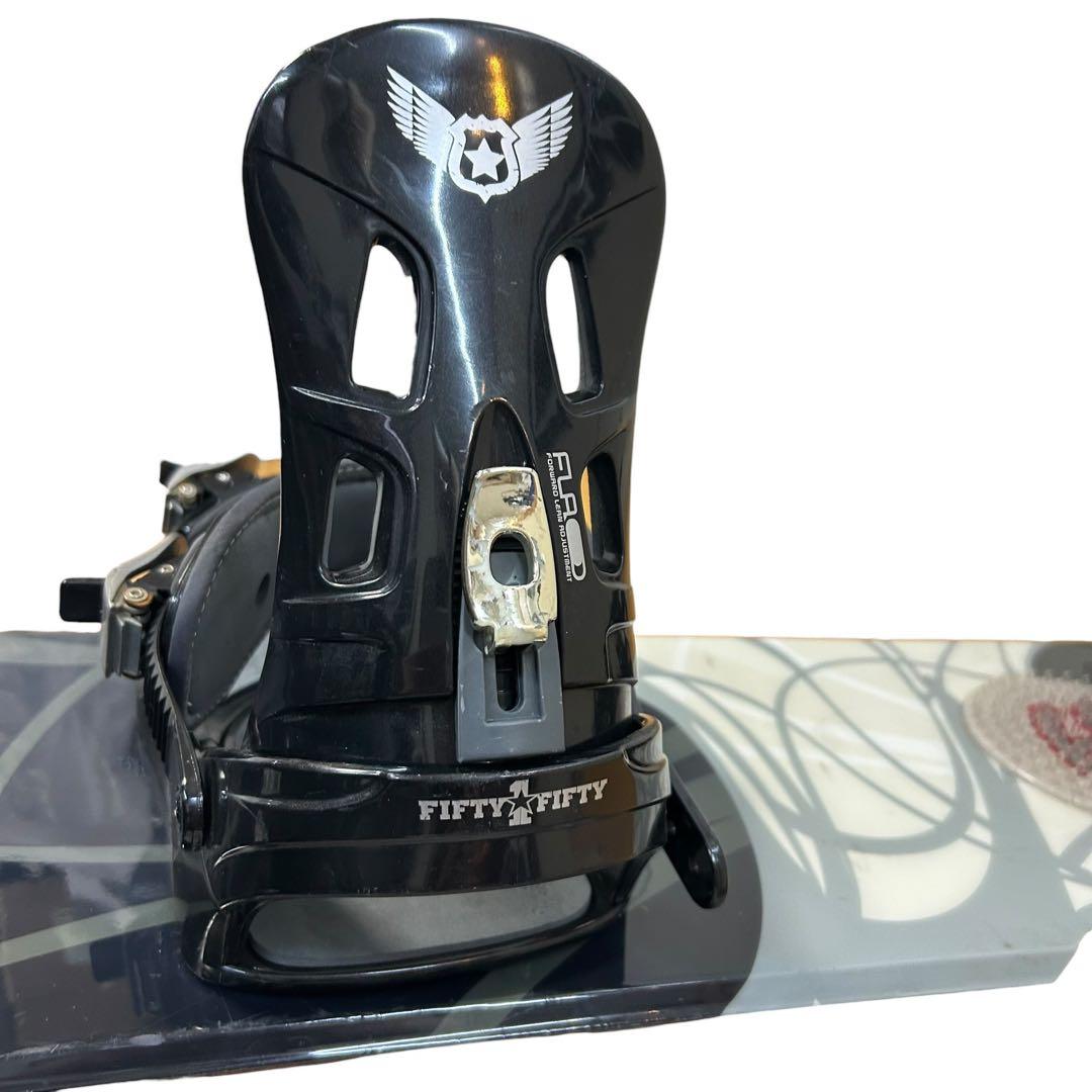 ③スノーボード2点セット　X-GAMES　FIFTY FIFTYビンディング付