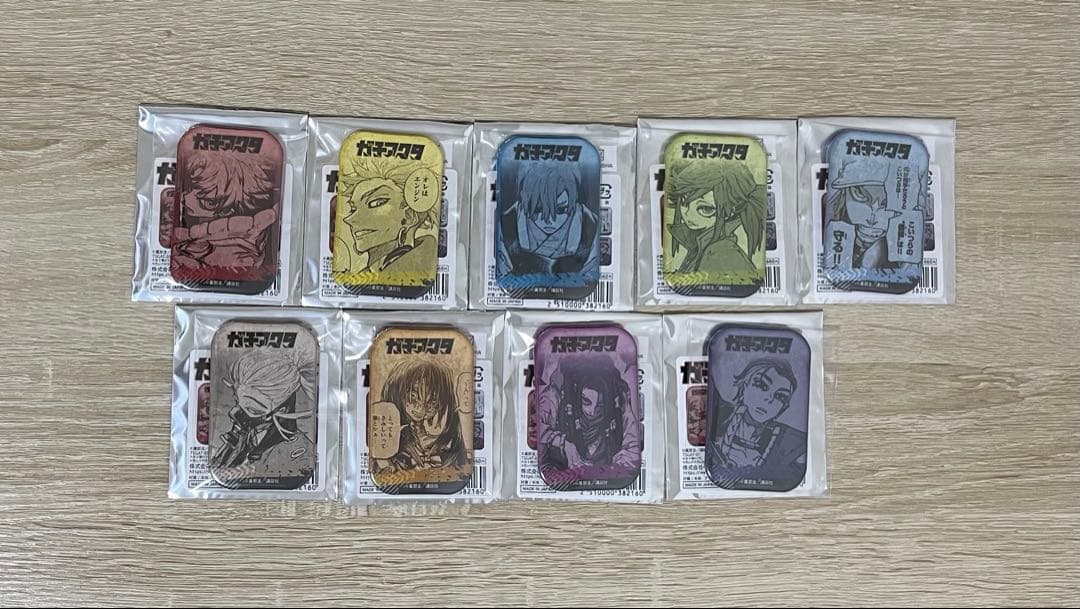 ガチアクタ トレーディングスクエア缶バッジ コンプリート