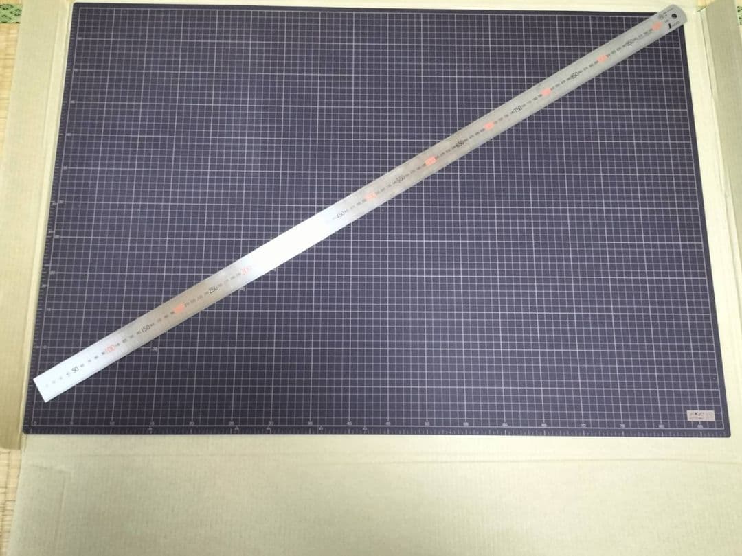 A1カッターマット・ステンレス定規1m