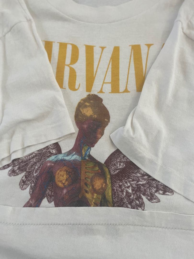 90s ニルヴァーナ インユーテロNIRVANA IN UTEROTシャツ XL