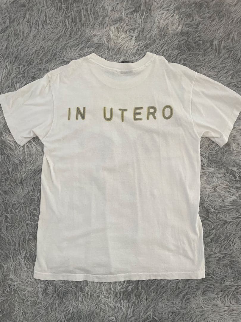 90s ニルヴァーナ インユーテロNIRVANA IN UTEROTシャツ XL