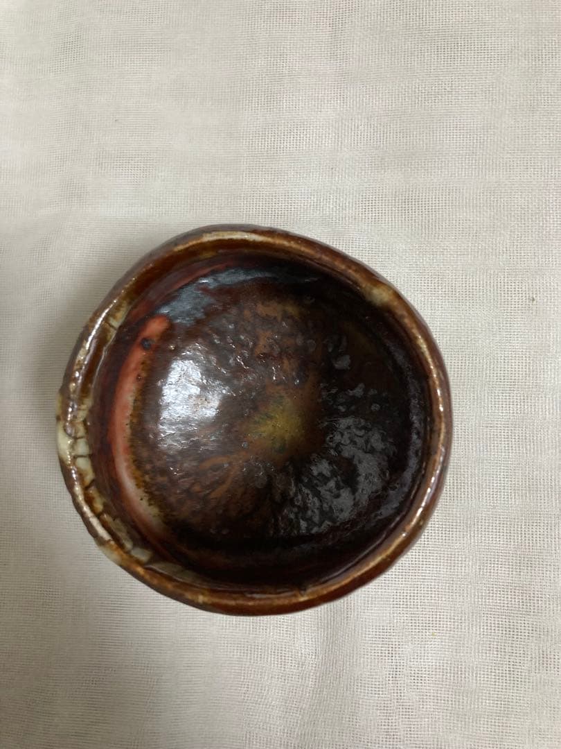 木戸貞昭／穴窯志野茶碗／A56