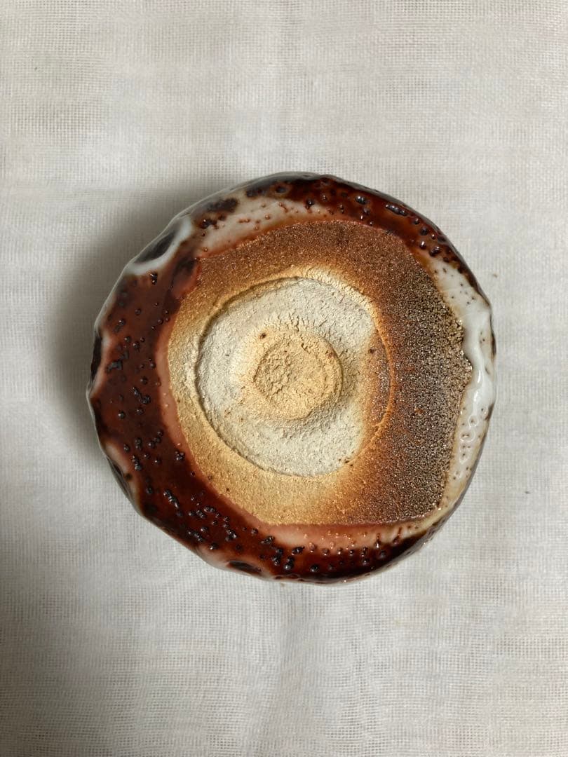 木戸貞昭／穴窯志野茶碗／A56