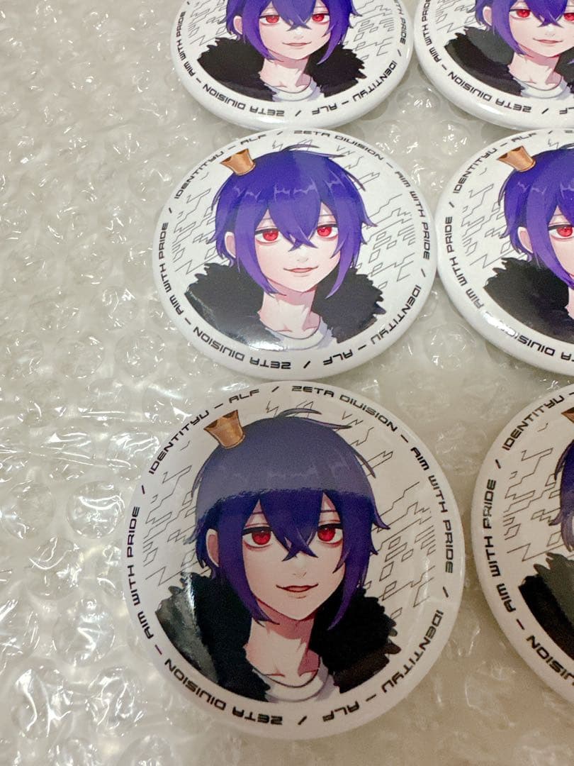 ZETA DIVISION alf あるふ 初期缶バッジ24個