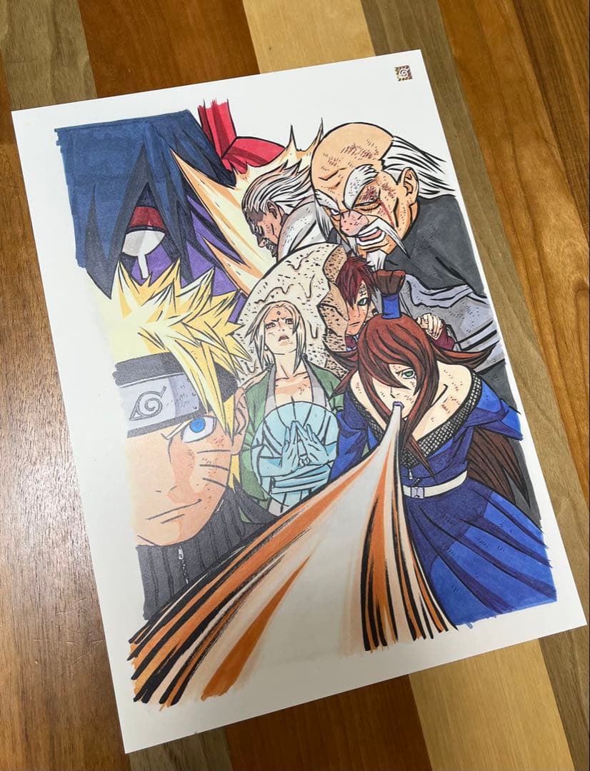 NARUTO 複製原画⑦ 五影