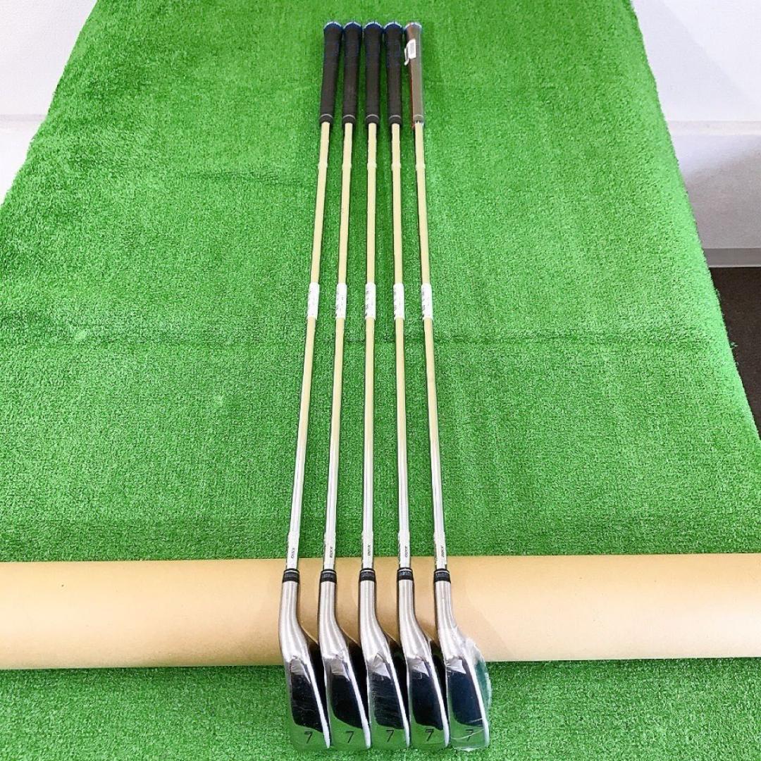 タ88★ゼクシオイレブン XXIO11 7番アイアン5本セット R 純正スチール