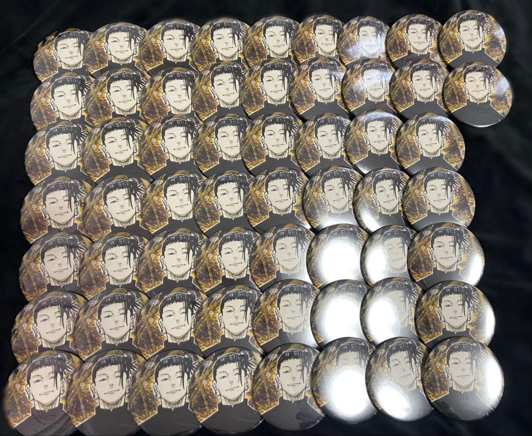 夏油傑 原作缶バッジ