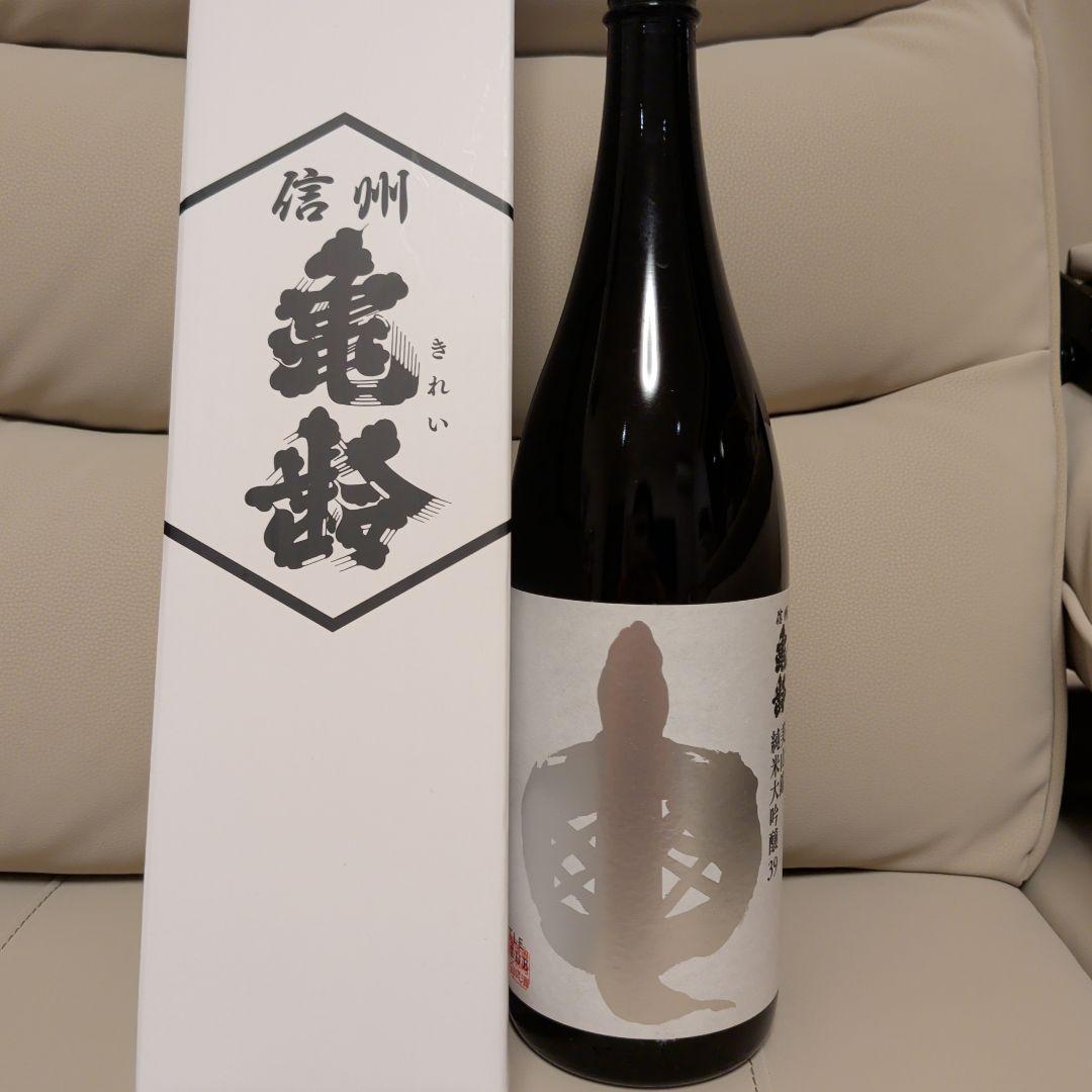 信州亀齢 日本酒 専用箱入　1800 一升瓶