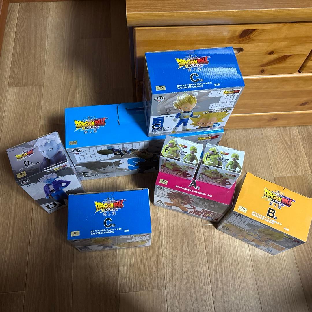 一番くじドラゴンボールDAIMAまとめ売り　A賞B賞C賞D賞E賞F賞　ロゴ付き