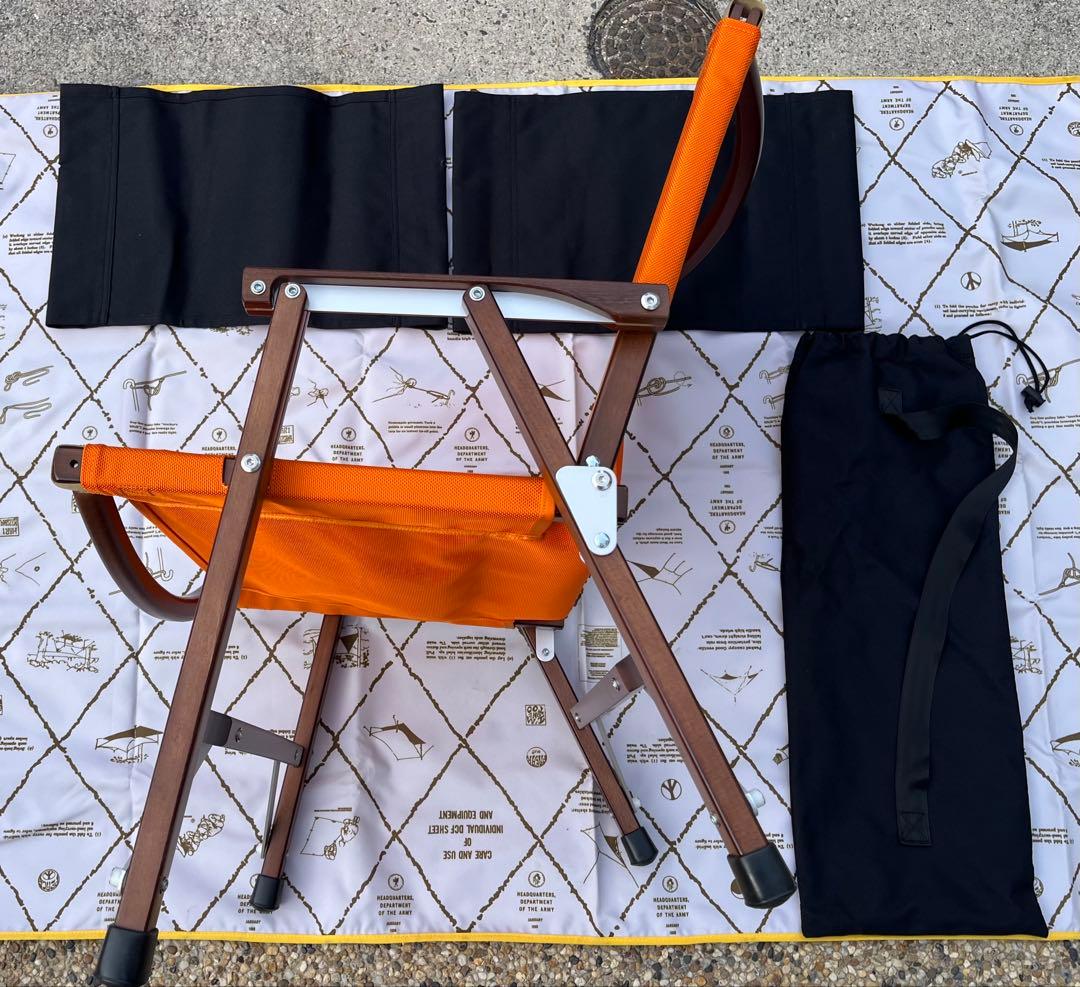 カーミットチェア同規格品　ナチュモン　マイスターシート　オレンジ