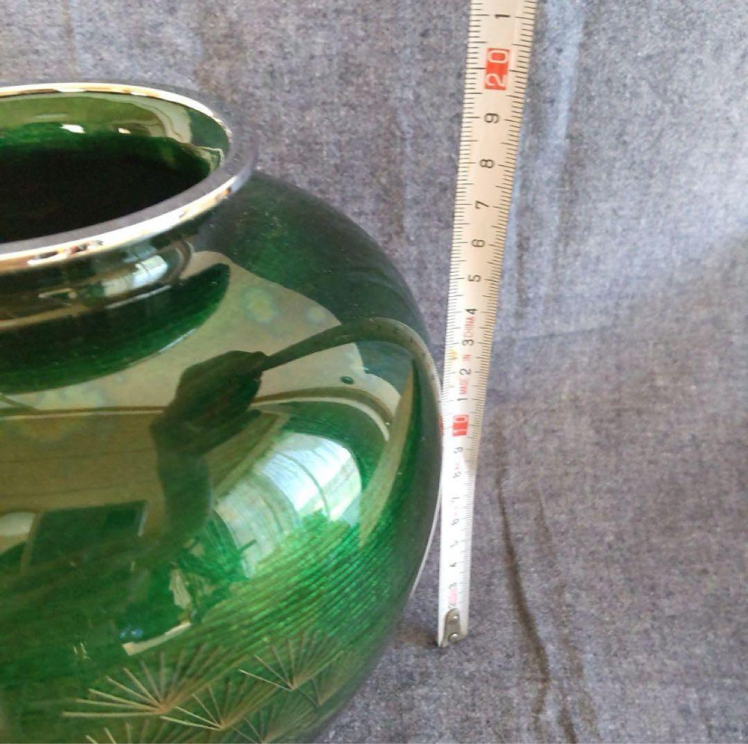 安藤七宝店造 七宝花瓶 壺 花瓶 置物