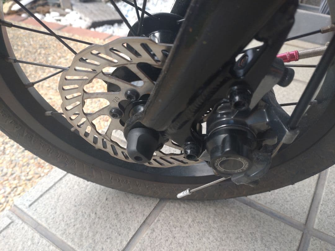 希少 OX PECO 折りたたみ自転車 ホワイト ブルー