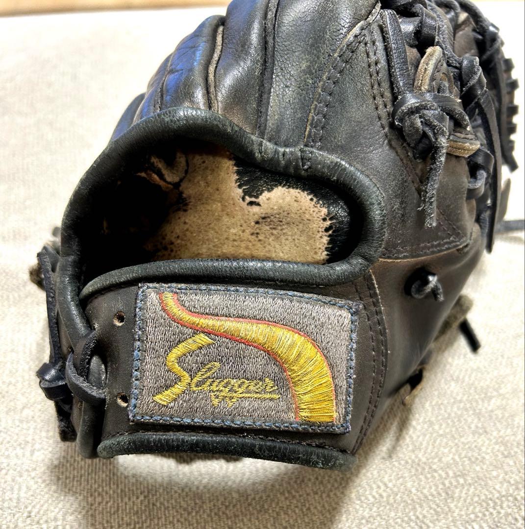 久保田スラッガー　軟式　オールラウンド用グラブ　黒色