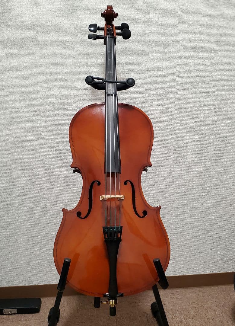 分数チェロ 1/8 2019年　弓、ケース付き