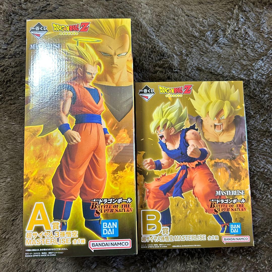 一番くじ ドラゴンボール A賞 B賞　フィギュア　セット