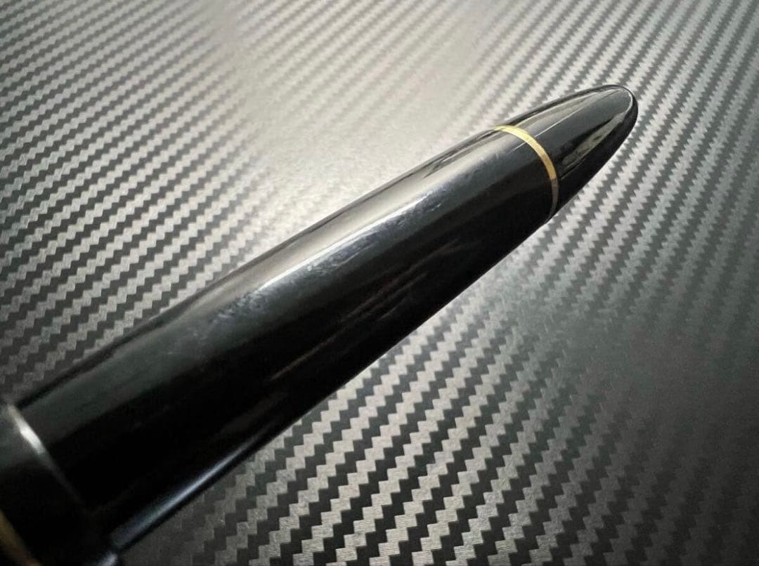 1980年代 モンブラン 146 14C 全金 EF 万年筆