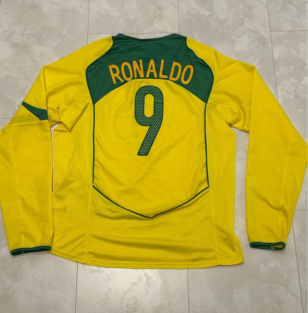 ブラジル代表 ロナウド 2004 長袖