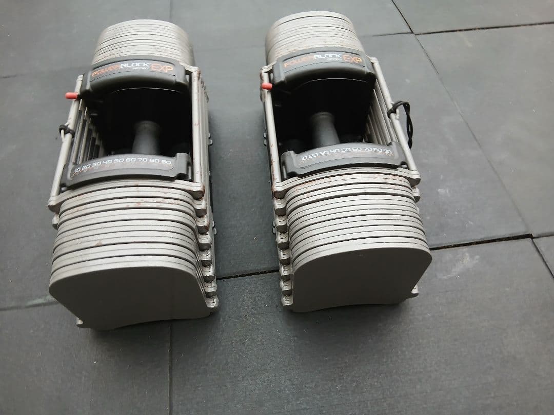 可変式ダンベル パワーブロック PowerBlockSP EXP90LB ②1個