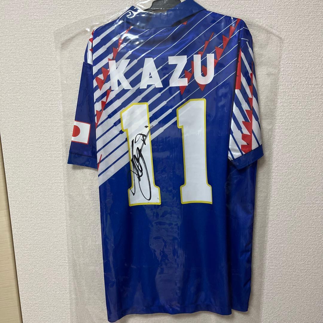 キングカズ‼️サッカー日本代表シャツ ドーハモデル　新品タグ付