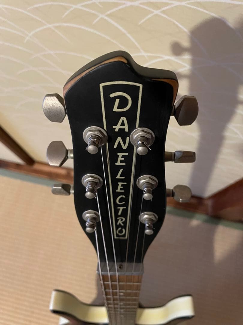 ダンエレクトロ ロングホーン ブラックエレキギター Seymour Duncan