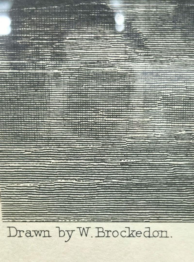 水辺の風景 木製フレーム