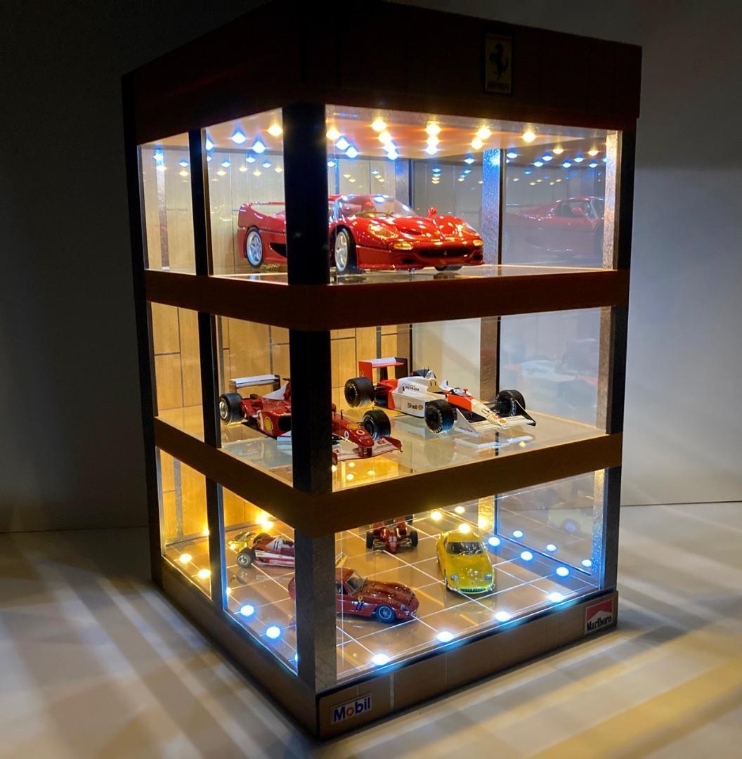 ぐげみ・1/18展示・特殊S&W(#1)・ディスプレーBOX/ネオジオラマ