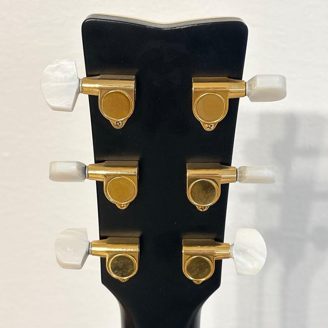 ✨唯一無二✨ ヤマハ LL6 A.R.E エレアコ ブラック 桜柄ペイント 美品