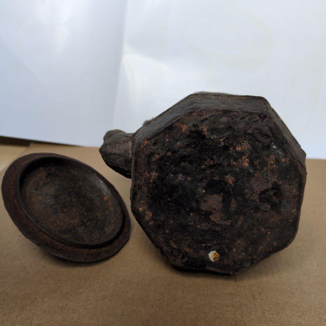 伝統的な鉄製鉄瓶 原誠堂造